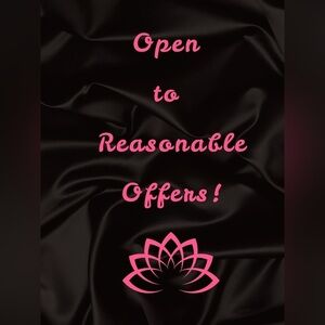 Fair Offers Are Welcomed!